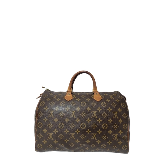 Louis Vuitton Handbags - Louis Vuitton Monogram Canvas Speedy 30 Brown